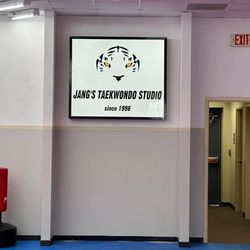 Tiger Koo's Martial Arts - Studio Sign inside