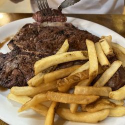 Last Frontier - T-bone and fries