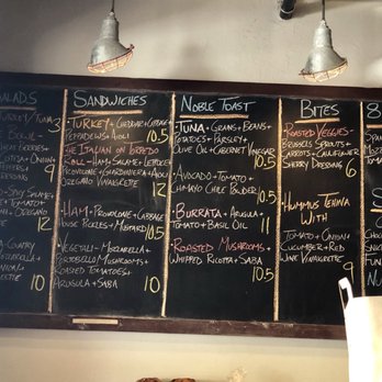 Noble Eatery - Menu on July 26, 2018 - Sandwiches Near Me - Phoenix, Arizona