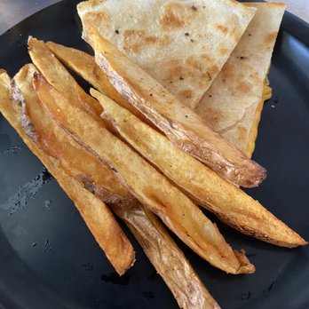Milk & Honey - Kids quesadilla....the fries are sooo good - Breakfast & Brunch Near Me - Harlan, Iowa Milk & Honey - Kids quesadilla....the fries are sooo good - Breakfast & Brunch Near Me - Harlan, Iowa