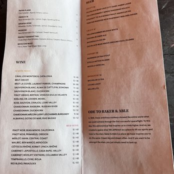 Baker & Able - Cocktail Bars Near Me - Huntsville, Alabama