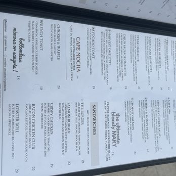 Station 16 - Menu as of 8/2025 - Cocktail Bars Near Me - Elk Grove, California