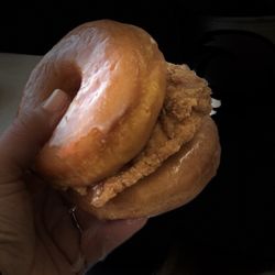 KFC - Look at the warm, gooey glaze drip!!