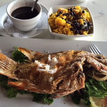 Casablanca - Whole fried snapper, black beans, and yellow rice! Yum - Seafood Near Me - Miami, Florida Casablanca - Whole fried snapper, black beans, and yellow rice! Yum - Seafood Near Me - Miami, Florida