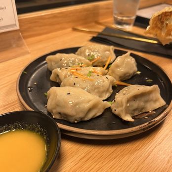 Potsticker - Pork and cilantro - Asian Fusion Near Me - Saint Paul, Minnesota Potsticker - Pork and cilantro - Asian Fusion Near Me - Saint Paul, Minnesota