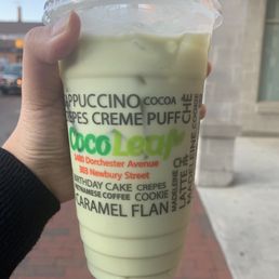 Pale Matcha Milk Tea