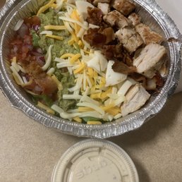 Waylon Cobb Salad...$12 for a tiny side salad?! Compare to dressing cup...never again Waylon Cobb Salad...$12 for a tiny side salad?! Compare to dressing cup...never again