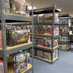 Puzzle Warehouse - Part of the store. Best puzzle assortment anywhere.