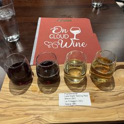 On Cloud Wine - 4 wine flight