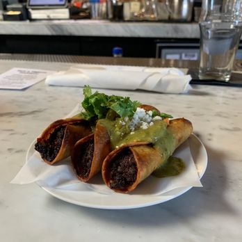 Everson Royce Bar - Smokey potato taquitos - Bars Near Me - Los Angeles, California Everson Royce Bar - Smokey potato taquitos - Bars Near Me - Los Angeles, California