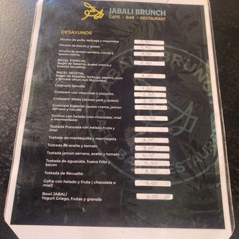 Jabali Brunch - Breakfast & Brunch Near Me - Cangas de Onís, O