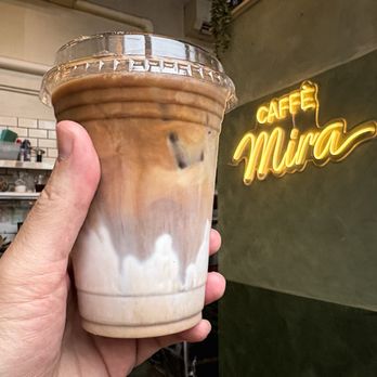 Caffe Mira - Iced mocha (less sweet) - Cafes Near Me - Vancouver, British Columbia Caffe Mira - Iced mocha (less sweet) - Cafes Near Me - Vancouver, British Columbia