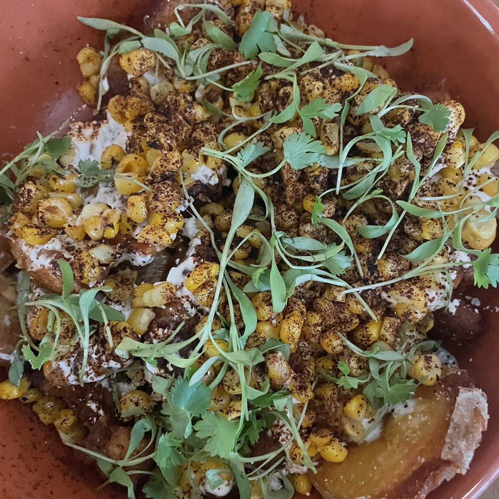 Twelve 28 Kitchen - Elote Smashed Fries - New American Near Me - Penn Valley, California Twelve 28 Kitchen - Elote Smashed Fries - New American Near Me - Penn Valley, California