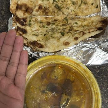 The Cottage Cheese - Chicken chettinad and garlic naan - Indian Near Me - Toronto, Ontario