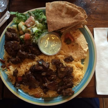 Darna Falafel - Steak platter - Falafel Near Me - Brooklyn, New York