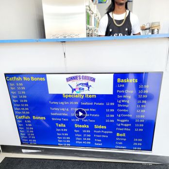 Ronnies Catfish Daquiri to Go - Menu -- August 2023 - Seafood Near Me - Plano, Texas Ronnies Catfish Daquiri to Go - Menu -- August 2023 - Seafood Near Me - Plano, Texas