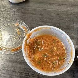 Salsa that came with the breakfast burrito was fantastic