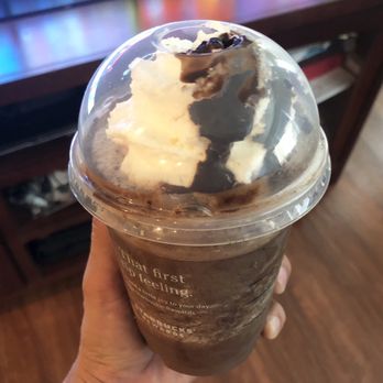 Starbucks - Non-dairy double chocolate chip Frappuccino. - Coffee & Tea Near Me - Waipahu, Hawaii Starbucks - Non-dairy double chocolate chip Frappuccino. - Coffee & Tea Near Me - Waipahu, Hawaii