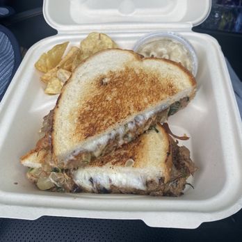 Skrtch Ktchn - Kare Kare grilled cheese - Food Trucks Near Me Skrtch Ktchn - Kare Kare grilled cheese - Food Trucks Near Me