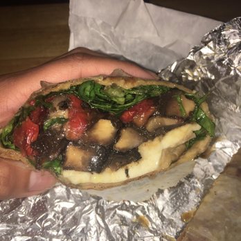 Food For Life - The Mother Nature whole wheat wrap with portobello mushrooms, spinach, sun dried tomatoes, olive oil, and mozzarella. Yum! - Juice Bars & Smoothies Near Me - Edgewater, New Jersey Food For Life - The Mother Nature whole wheat wrap with portobello mushrooms, spinach, sun dried tomatoes, olive oil, and mozzarella. Yum! - Juice Bars & Smoothies Near Me - Edgewater, New Jersey
