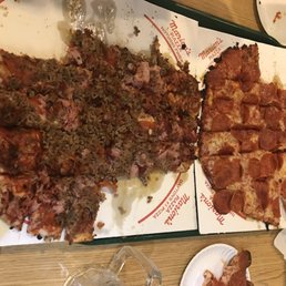 Triple Meat Pizza