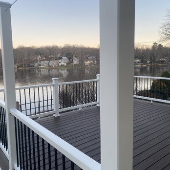 County Home Improvements - a deck overlooking a lake - General Contractors Near Me - Bristol, Connecticut