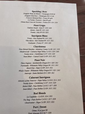Menu photo 5 Fifty Three Fifty Holmes Beach, FL