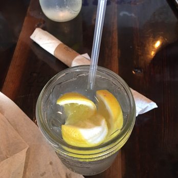 Farmer's Table - Nice lemon w water! Server brought many lemon slices. Nice! - New American Near Me - La Mesa, California