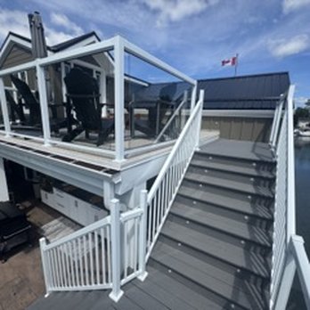 Kuiper Construction - Regal Railing and TREX Transend Combo - General Contractors Near Me - Turkey Point, Ontario Kuiper Construction - Regal Railing and TREX Transend Combo - General Contractors Near Me - Turkey Point, Ontario