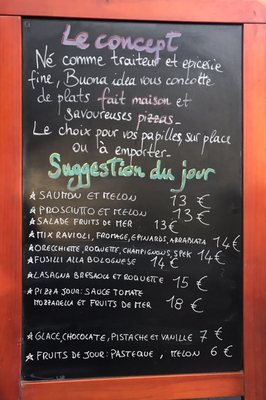 Menu photo 1 Buona Idea Paris, 75 Menu photo 1 Buona Idea Paris, 75