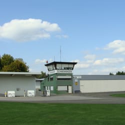 Flugplatz - Der Turm des Flugplatzes Schwenningen
