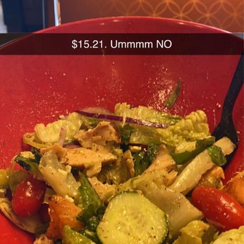 Newk's Eatery - Greek salad with salmon - Salad Near Me - Columbus, Georgia