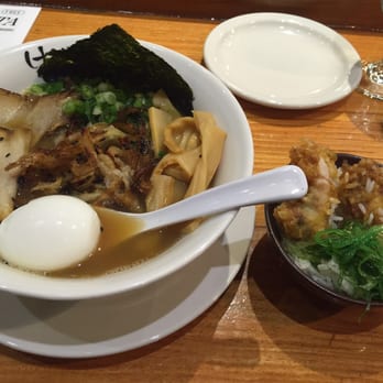 Hajime - Wasabi Shoyu Ramen and combo Karaage-don. - Ramen Near Me - Atlanta, Georgia