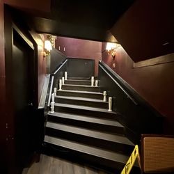 India Paradise - Stairs as you walk in.