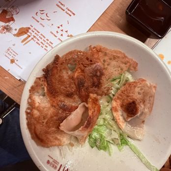 Mian - Pork dumplings with one 1/2 eaten... - Chinese Near Me - Los Angeles, California Mian - Pork dumplings with one 1/2 eaten... - Chinese Near Me - Los Angeles, California