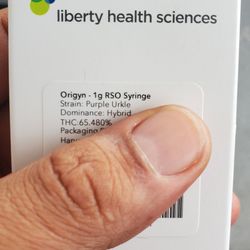 Liberty Health Sciences - Orlando - RSO Syringe