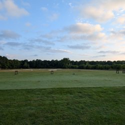 Seneca Hickory Stick Golf Course - Practice Range before an early tee time