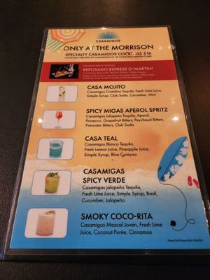 Menu photo 4 Morrison - Burbank Burbank, CA Menu photo 4 Morrison - Burbank Burbank, CA