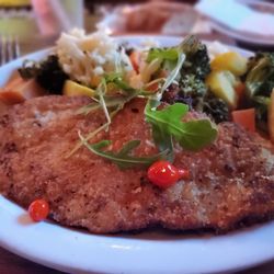 Great Escape Restaurant - Mustard Crusted Bass