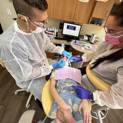 Oak Park Dentistry For Children & Orthodontics - My oldest getting a dental procedure done.