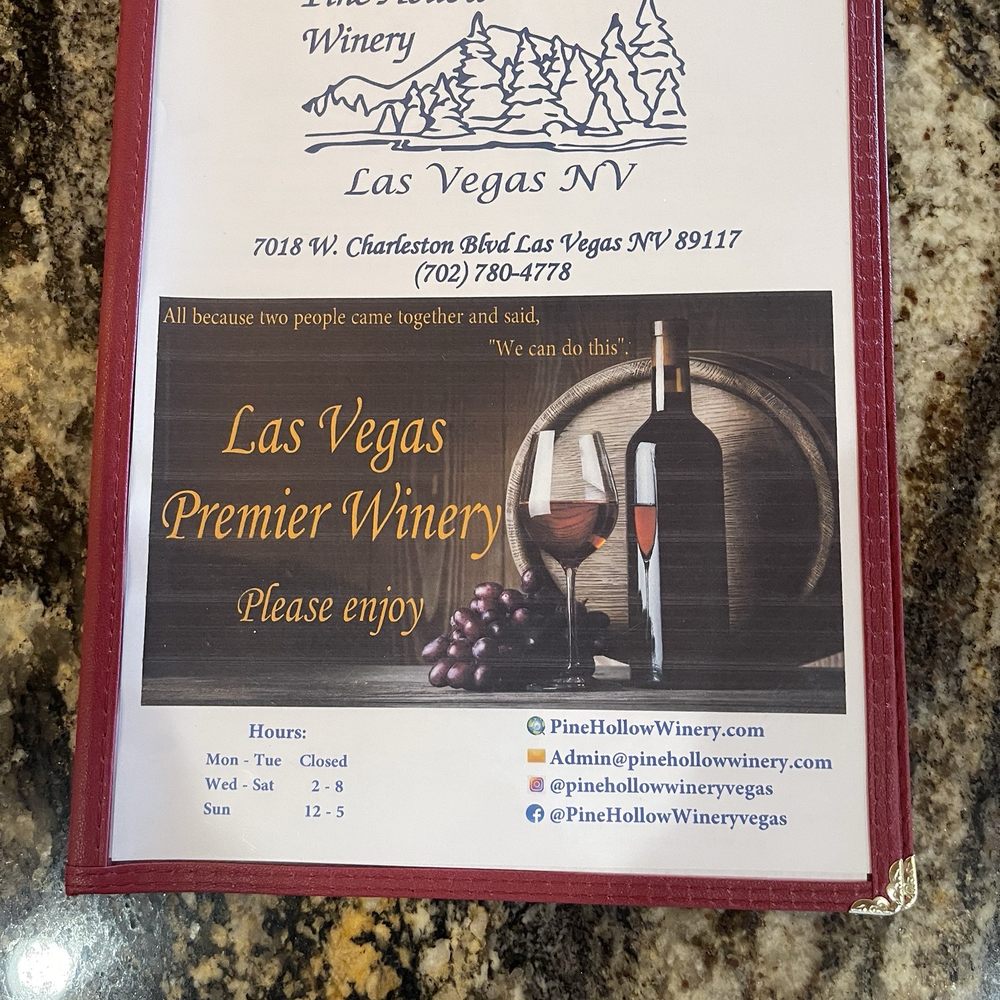 Pine Hollow Winery - Wine Tasting Room Near Me - Las Vegas, Nevada Pine Hollow Winery - Wine Tasting Room Near Me - Las Vegas, Nevada