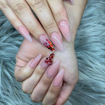 Domain Nails & Spa - I got SNS. Y'all like this color? - Nail Salons Near Me - Austin, Texas