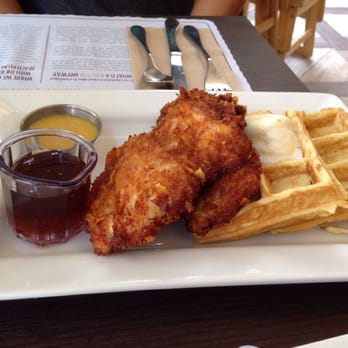 Beach Plum Kitchen - Chicken and waffles - New American Near Me - Carlsbad, California