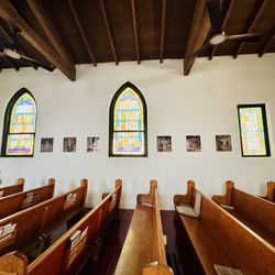 St. Rita's Catholic Church - The Western interior wall of St. Rita Shrine