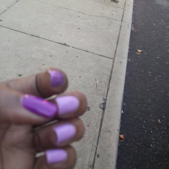 Nail & Nails - Outdoor admiring my new color. - Nail Salons Near Me - Valley Stream, New York Nail & Nails - Outdoor admiring my new color. - Nail Salons Near Me - Valley Stream, New York