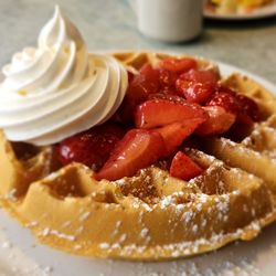 Country Waffles - Strawberry waffle