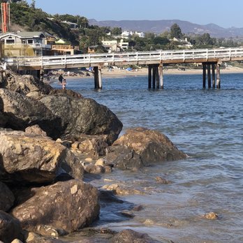 The Pier at Paradise Cove - Right under the pier now the tide came up - Venues & Event Spaces Near Me - Malibu, California The Pier at Paradise Cove - Right under the pier now the tide came up - Venues & Event Spaces Near Me - Malibu, California