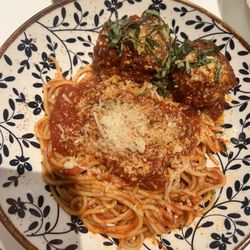 Spaghetti Meatballs