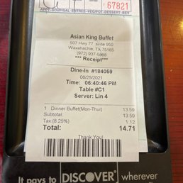 Actual pricing. Actual pricing.