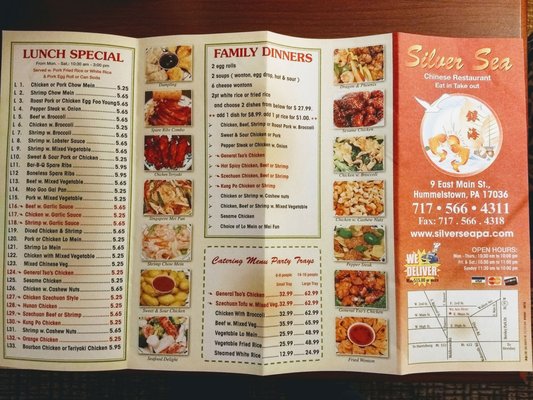 Menu photo 1 Silver Sea - Hummelstown Hummelstown, PA Menu photo 1 Silver Sea - Hummelstown Hummelstown, PA